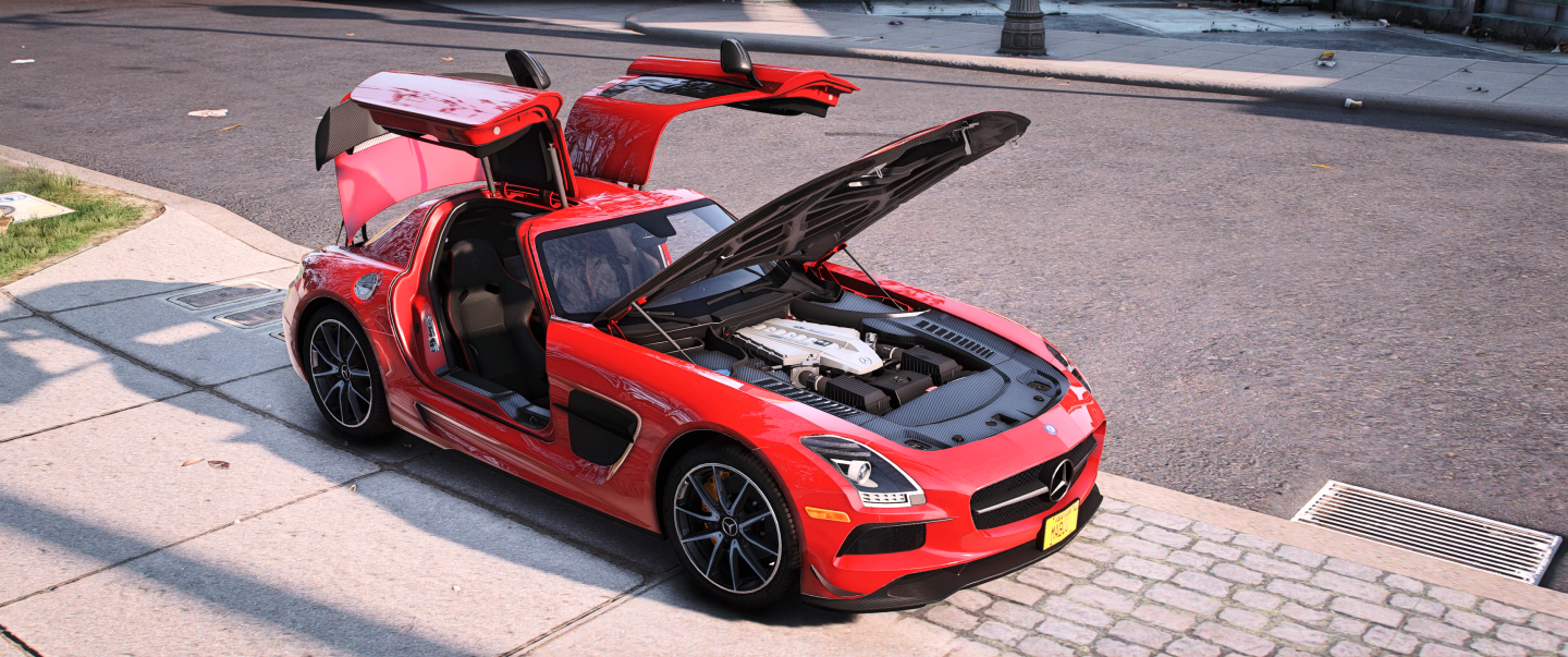 2014 Mercedes-Benz SLS AMG Black Series | Gta5KoRn