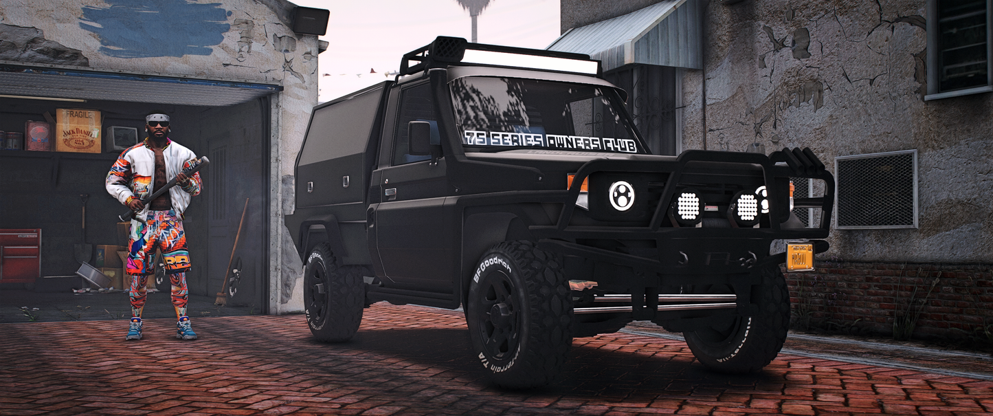 Toyota Land Cruiser J75 Troopy