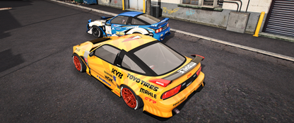 (Debadged) Nissan 180SX Masato Kawabata