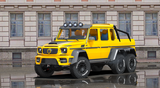 Mercedes G63 Gronos Mansory 6x6 (Badge Removed)