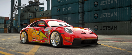 (Debadged) Porsche McQueen TwinTurbo  | D. ICY Customs