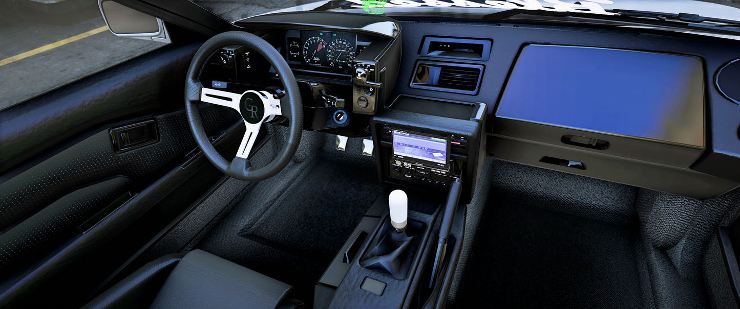 Toyota MR2 1989 Animated Audio player | Goonie