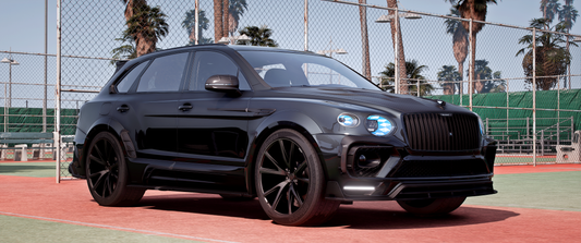 Bentley Bentayga 2021 Black Piano Version | Dazu