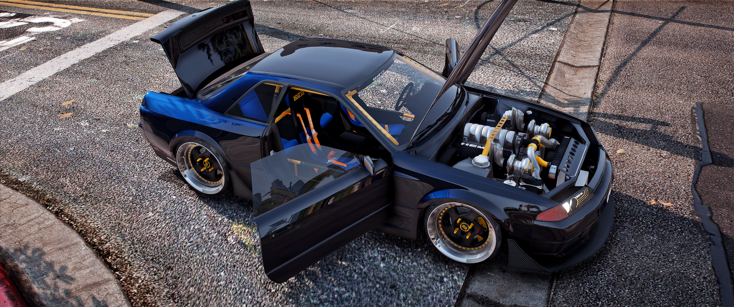 Nissan R32 swap HEMI | Goonie