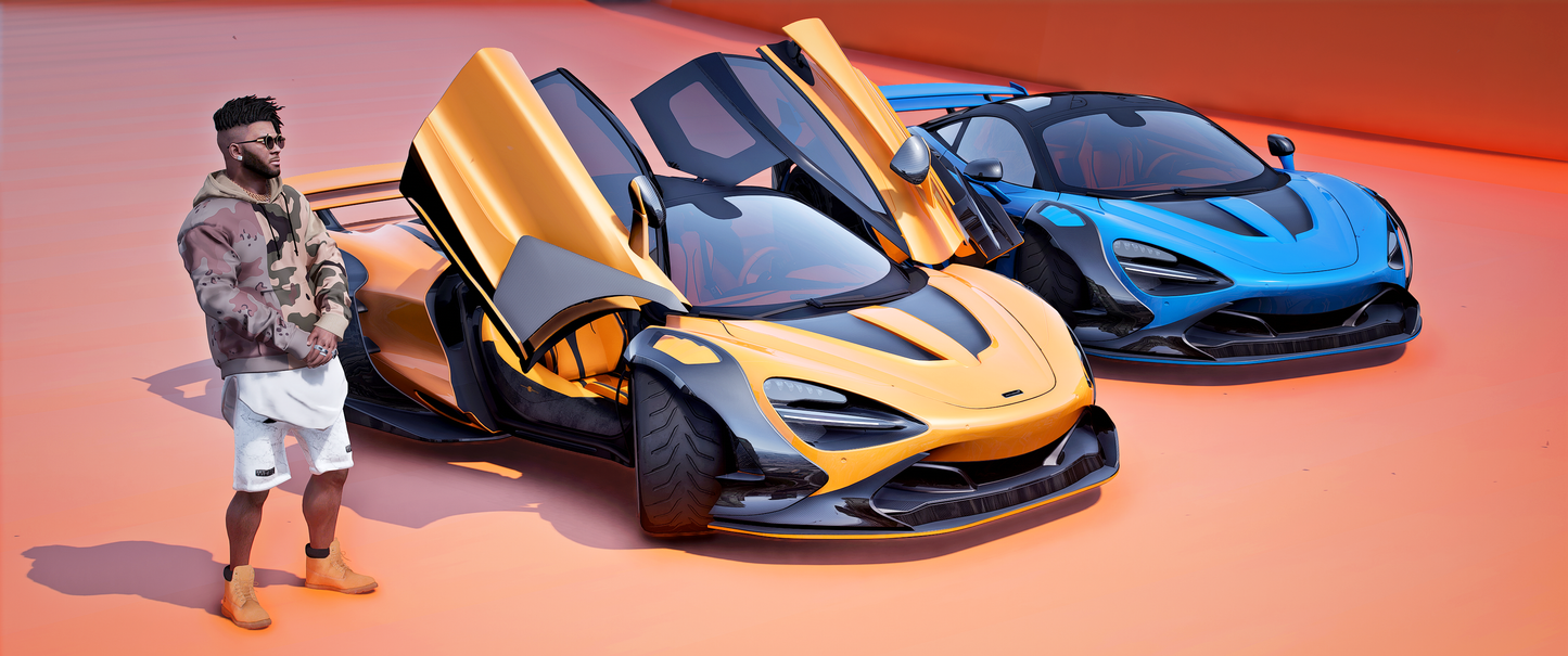 McLaren 720S Galaxy ZACOE | IKX3 Mods