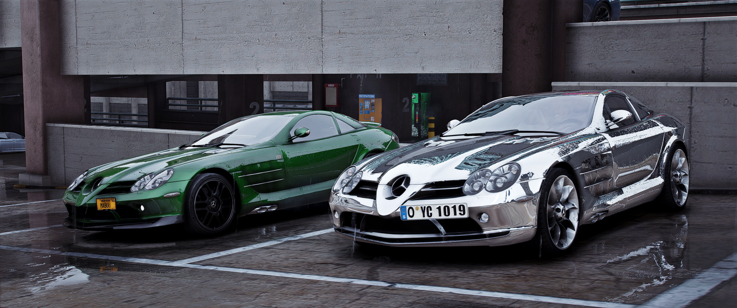 Mercedes Benz SLR McLaren and 722 Edition | OYC