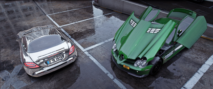 Mercedes Benz SLR McLaren and 722 Edition | OYC