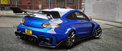 MERCEDES C63 AMG WIDEBODY KIT Hycade | GTA Work Production