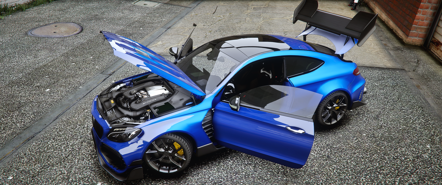 MERCEDES C63 AMG WIDEBODY KIT Hycade | GTA Work Production