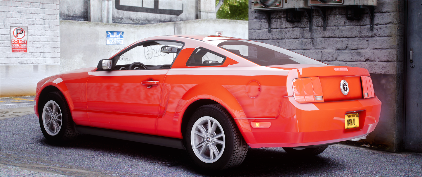 (Debadged) 2005 Ford Mustang STD | Raz3r blad3