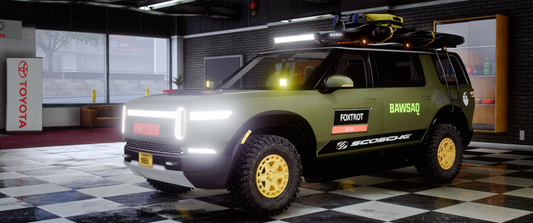 Based on Rivian R1S Suv 2023 OFFROAD | Foxtrotdelta