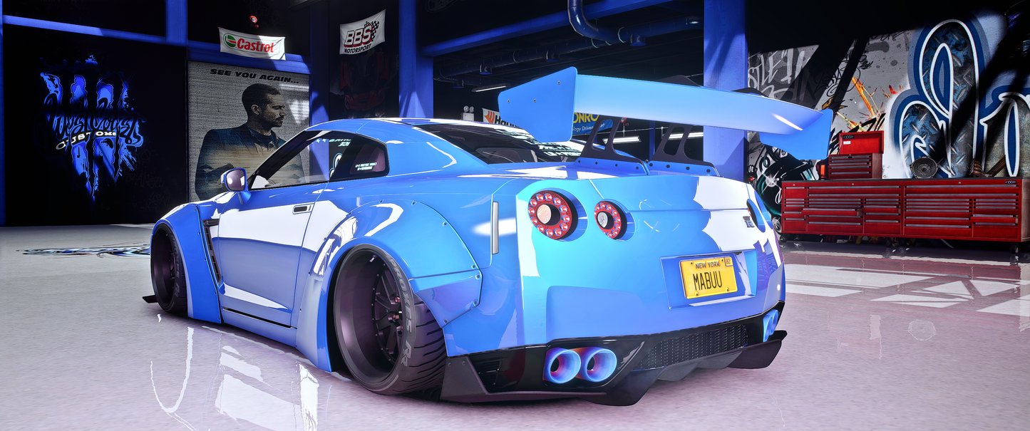 2012 Nissan GT-R R35 LibertyWalk | JAVCUSTOM