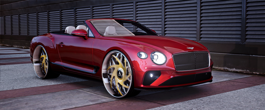 2020 Bentley Continental GTC Artis Wheels | PNUT Customs