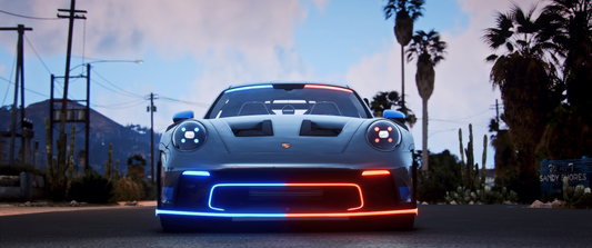 2023 Porsche 911 GT3 RS Police Modern Lights | Versus