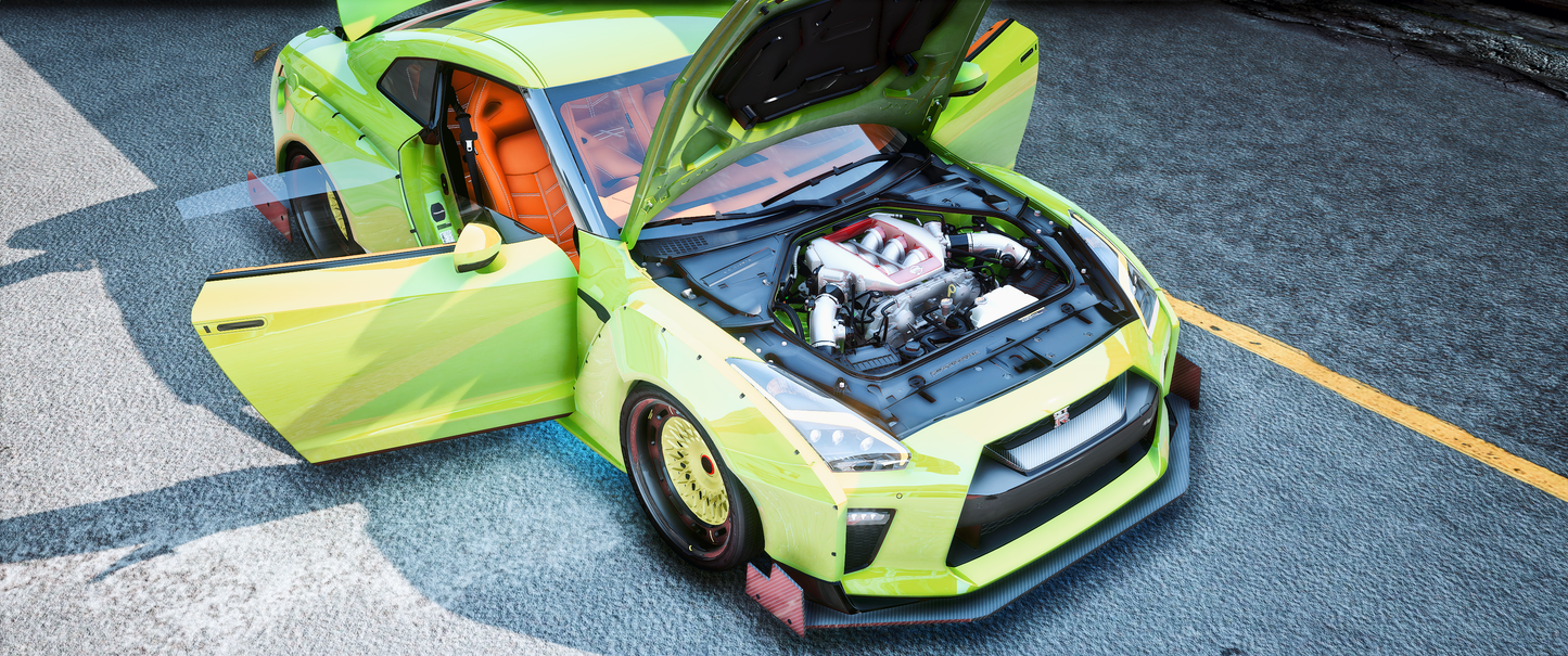 NISSAN GT-R R35 CUSTOM BUDDA | 404_Garage