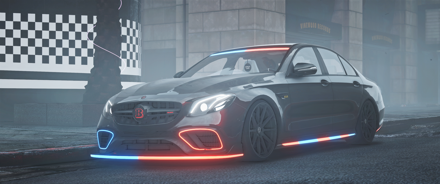 2019 Brabus E63 B800 Police Modern Lights | Versus