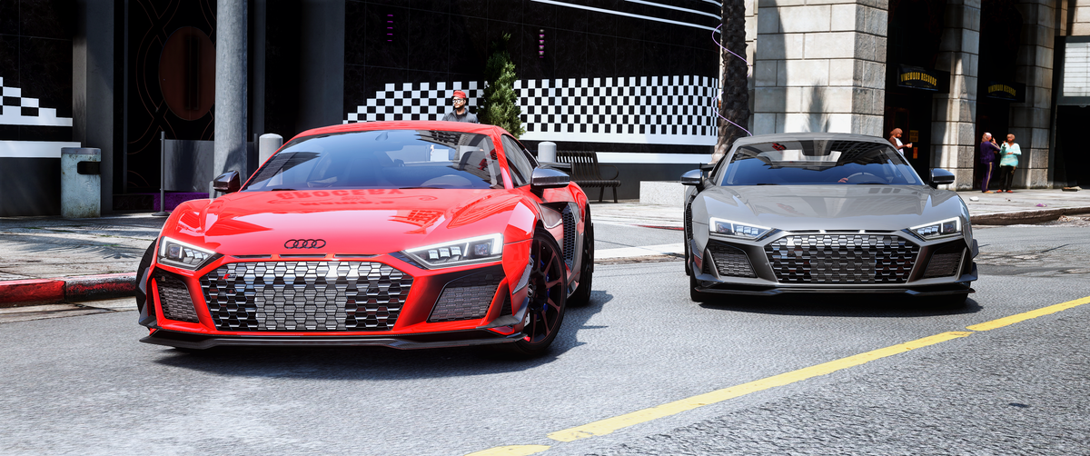 (Debadged) Audi R8 V10 GT Coupe 2023 | IKX3 Mods – Gorilla Cars & MLO