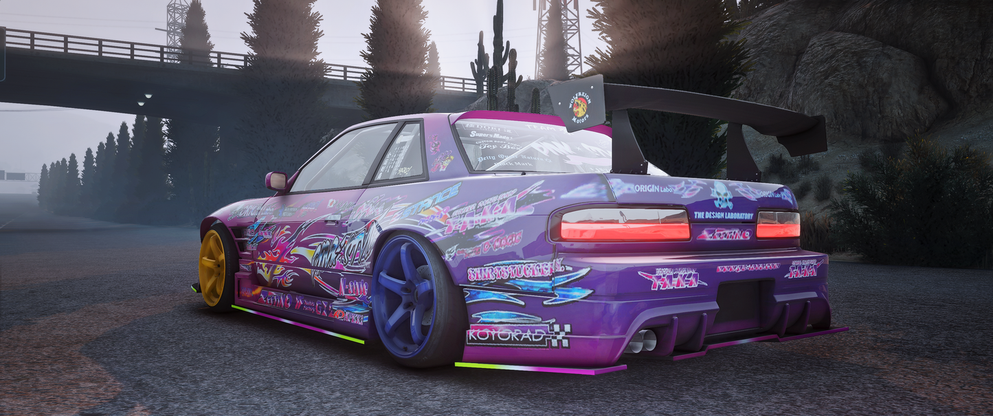 Nissan Silvia s13 Naoki V1 | SuperD