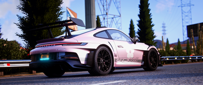 The Barbie Specced Porsche GT3 RS [Only Sell] | D. ICY Customs