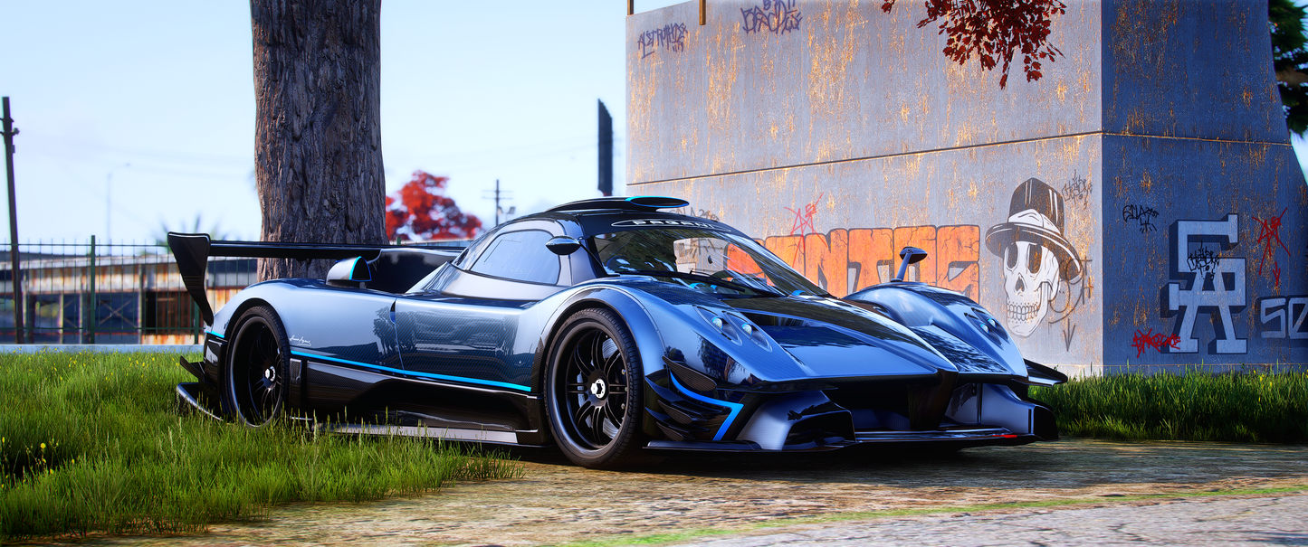 Pagani Zonda Revo Blue Carbon | HuangH