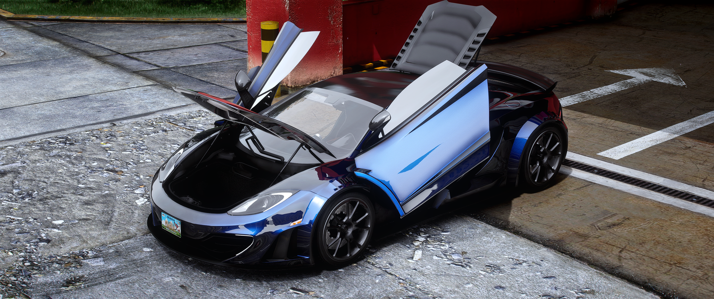 (Debadged) 2012 McLaren MP4-12C Mansory | Ahmeda1999