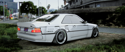 Mercedes W124 Coupe | TOTTI ROEZ