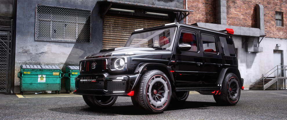 Mercedes Benz Brabus G900 Rocket Edition | GTA Work Production ...