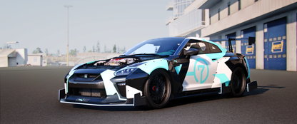 NISSAN GT-R R35 CUSTOM BUDDA Se7en