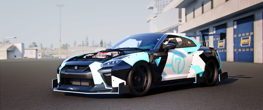 NISSAN GT-R R35 CUSTOM BUDDA Se7en