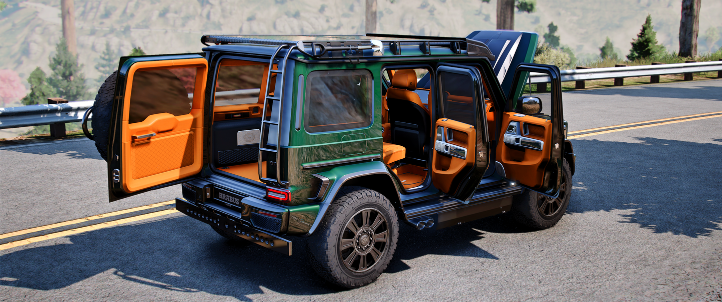 Mercedes Brabus 4x4 | Dazu