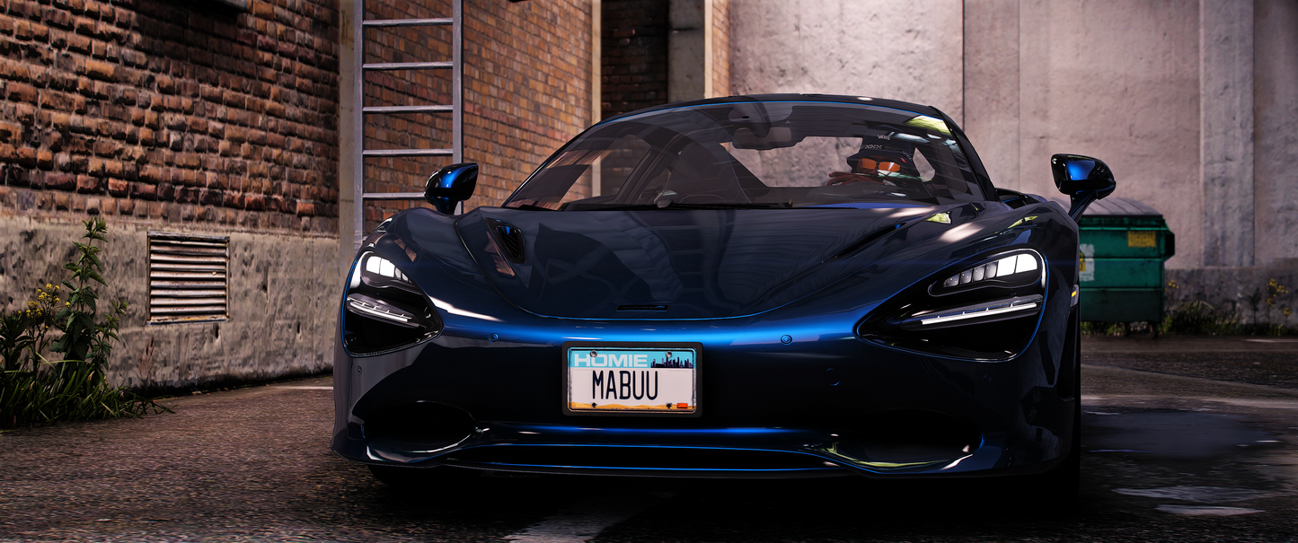 2024 Mclaren 750S Stealth Version | Raz3r blad3