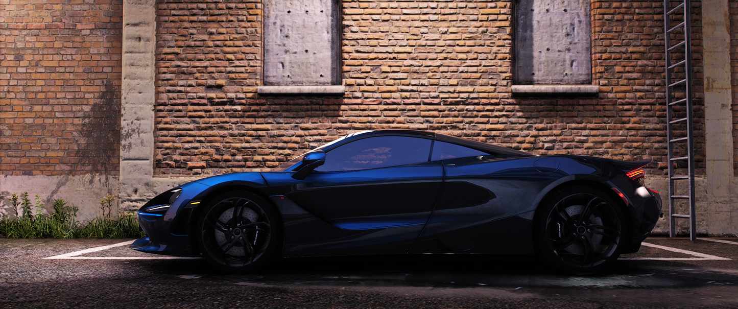 2024 Mclaren 750S Stealth Version | Raz3r blad3