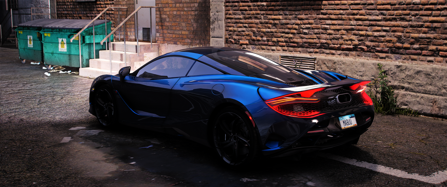 2024 Mclaren 750S Stealth Version | Raz3r blad3