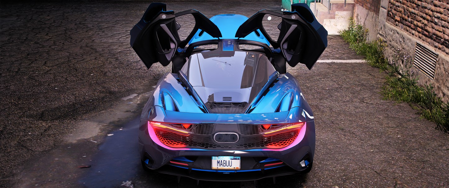 2024 Mclaren 750S Stealth Version | Raz3r blad3