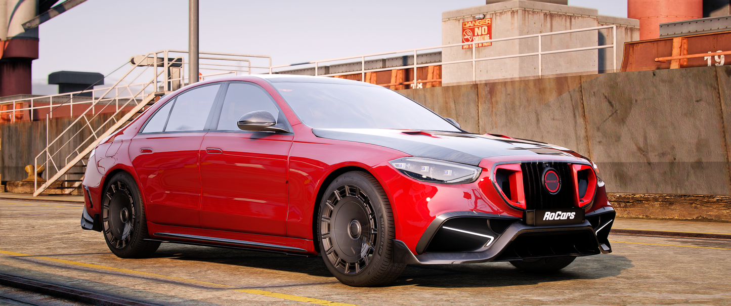 RED Mercedes-AMG S63 E PERFORMANCE MANSORY | MO Store