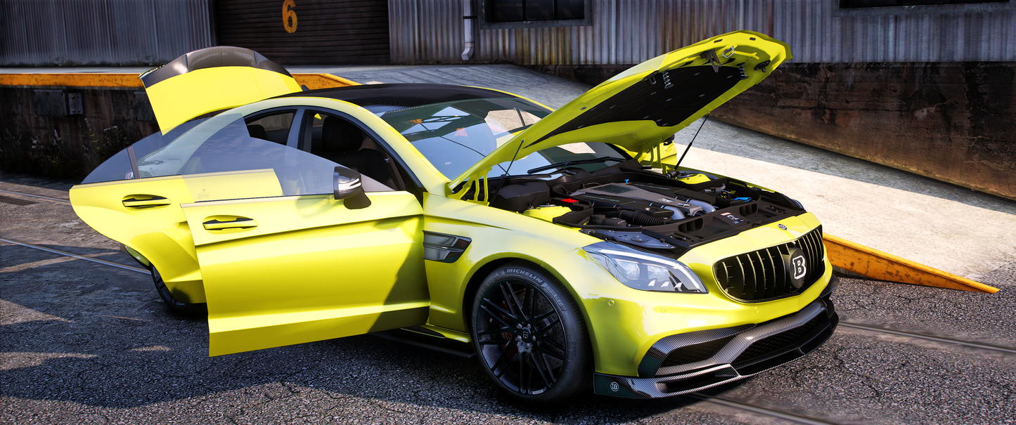 Mercedes CLS63 BRABUS | GTA Work Production