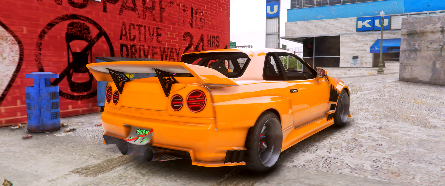 (Debadged) Nissan Skyline SHO34