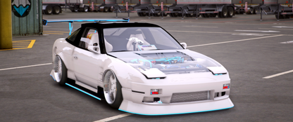 (Debadged) Nissan 180sx Rocket Bunny