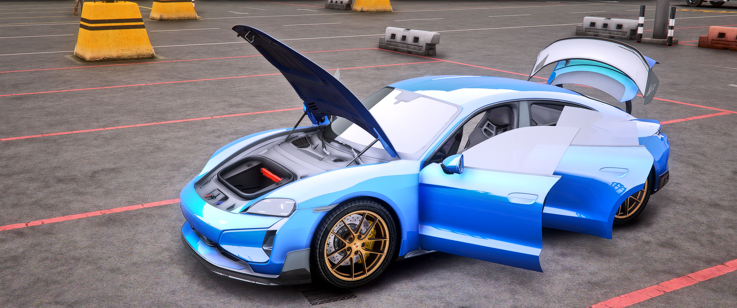 (Debadged) Porsche Taycan Turbo GT 2025 | IKX3 Mods