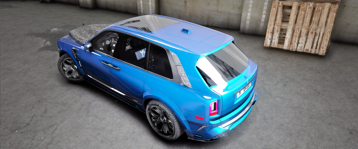 Rolls-Royce Cullinan Chrome Hearts Drake | DAZU