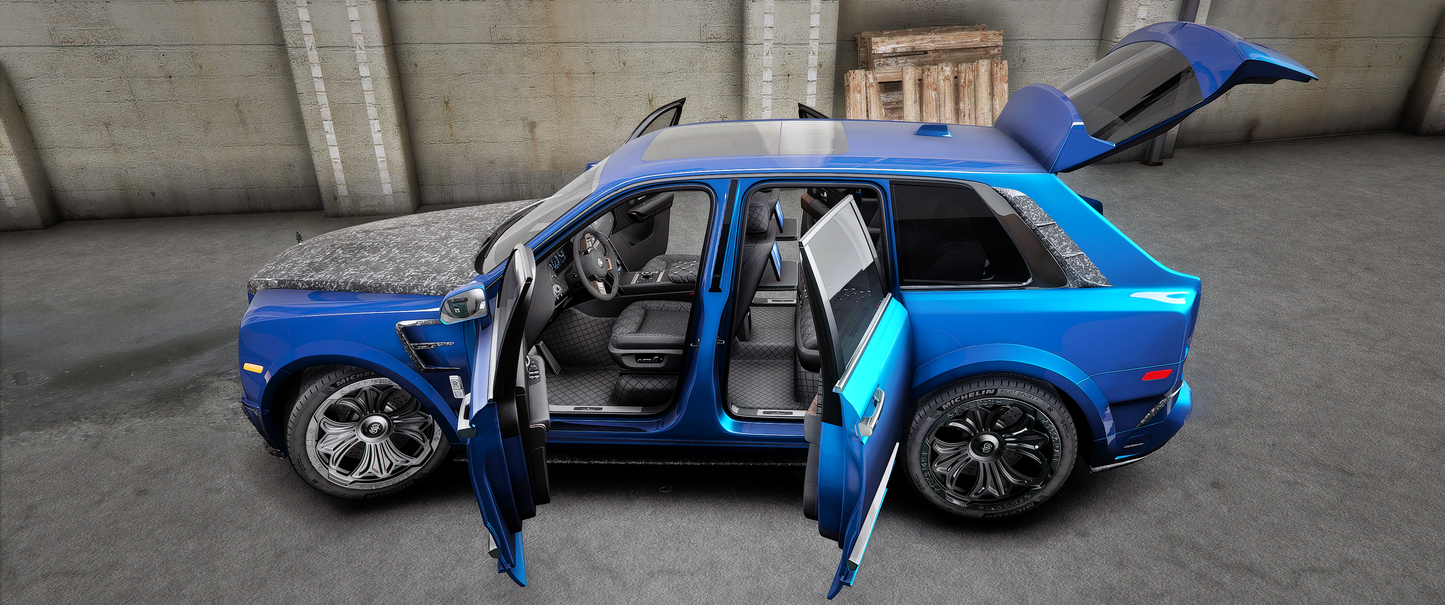 Rolls-Royce Cullinan Chrome Hearts Drake | DAZU