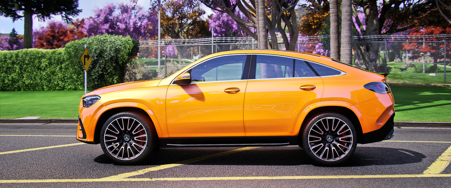 Mercedes GLE53 Coupe 2025 [Animation Roof] | Gonzo