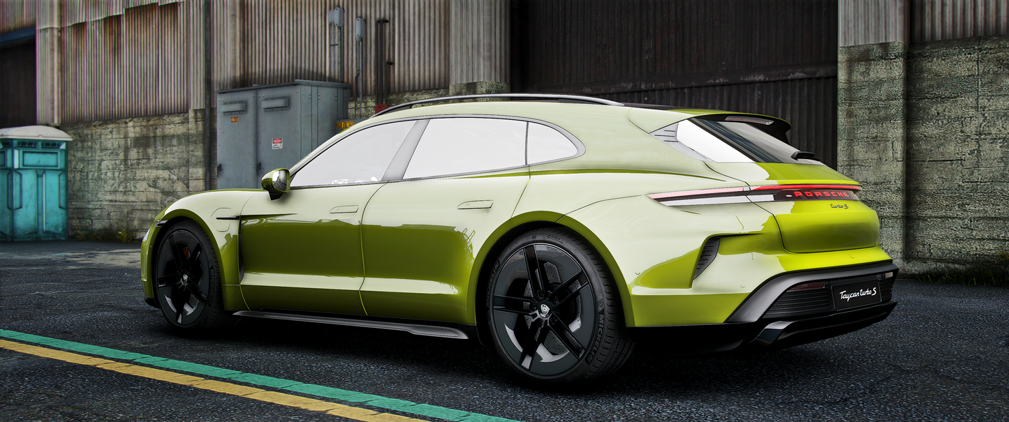 Porsche Taycan Turbo S Sport Turismo 2025 | DAZU