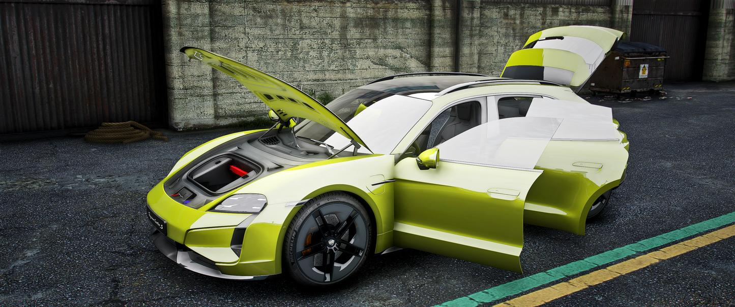 Porsche Taycan Turbo S Sport Turismo 2025 | DAZU