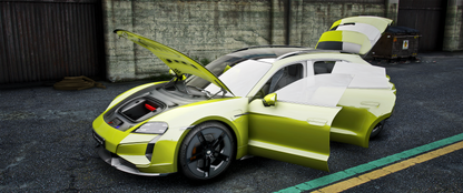 Porsche Taycan Turbo S Sport Turismo 2025 | DAZU