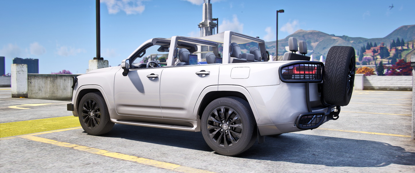 Toyota LC300 Convertible 2021 | Dazu