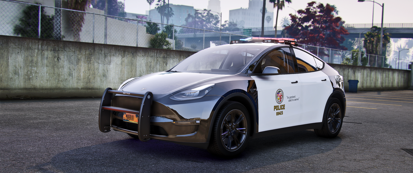 [Non ELS] Tesla Model Y Police | Donut