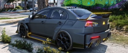 Mitsubishi Lancer Evolution Hycade V2 [Dinamic Lights]