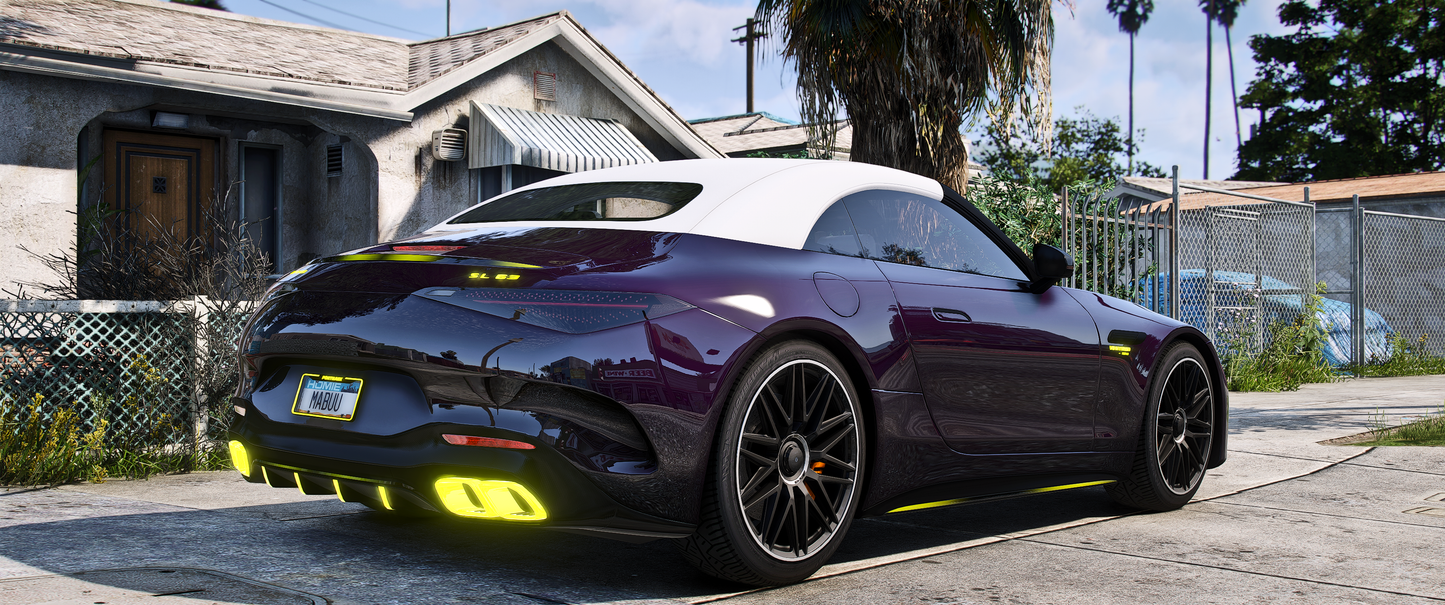 Mercedes Benz SL63 [Dinamic Lights]