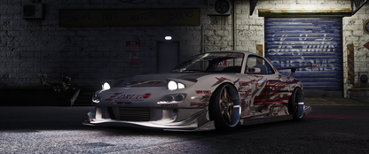 (Debadged) Mazda RX7 FD Annis ZR350 | Zlayworks